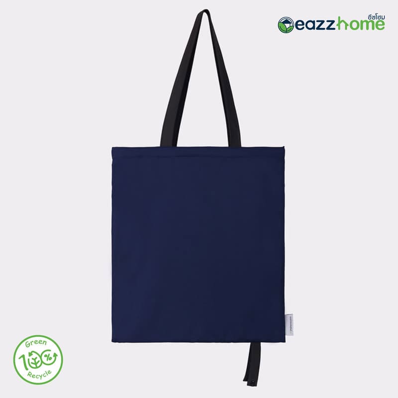 recycled tote bag back