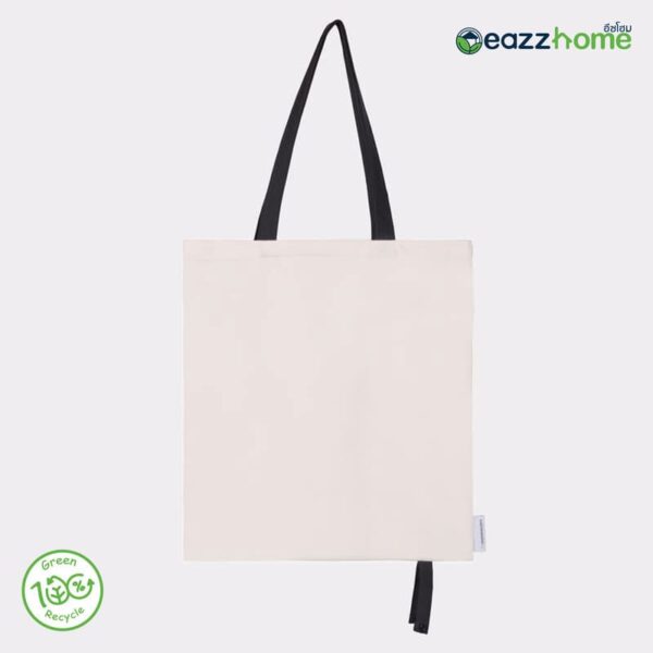 recycled tote bag back
