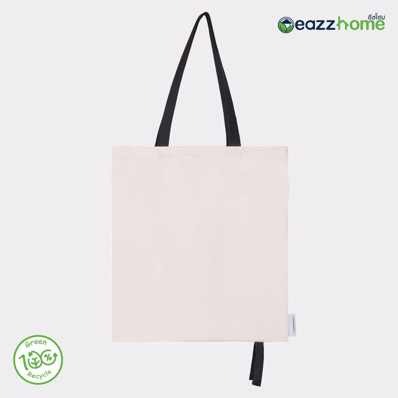 recycled tote bag back