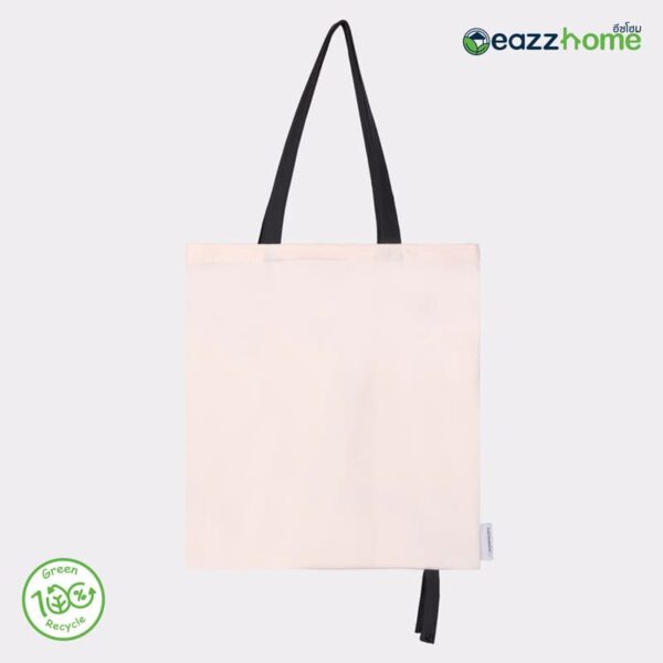 recycled tote bag back