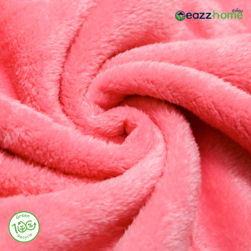 pink plush blanket