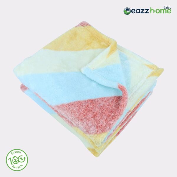 frosted fluffy blanket stripe