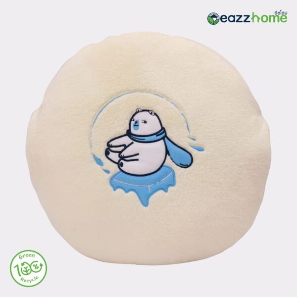 cushion blanket white