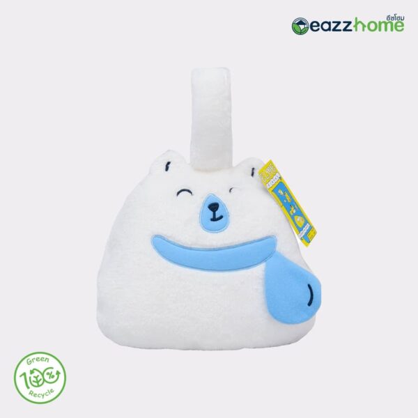 white doll blanket bag