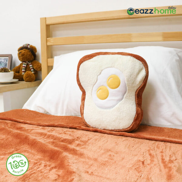 bread pillow blanket