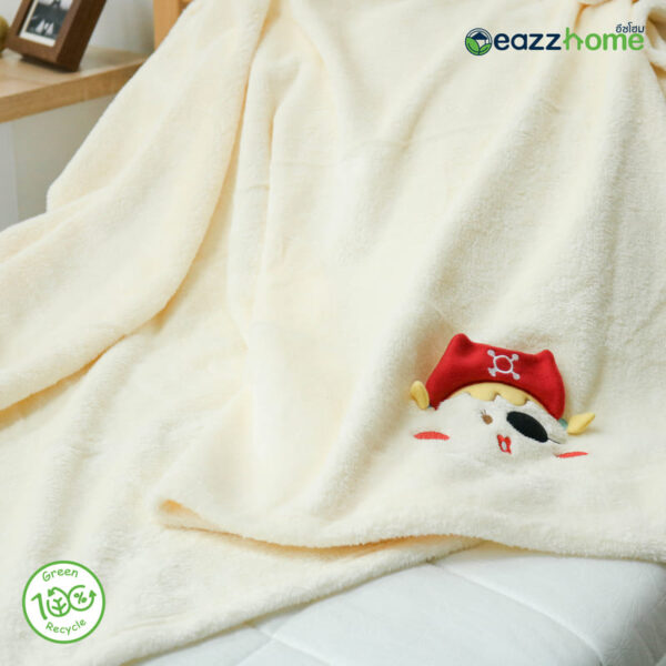 plush character blanket