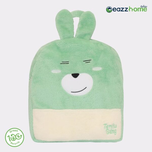 blanket backpack cream stip