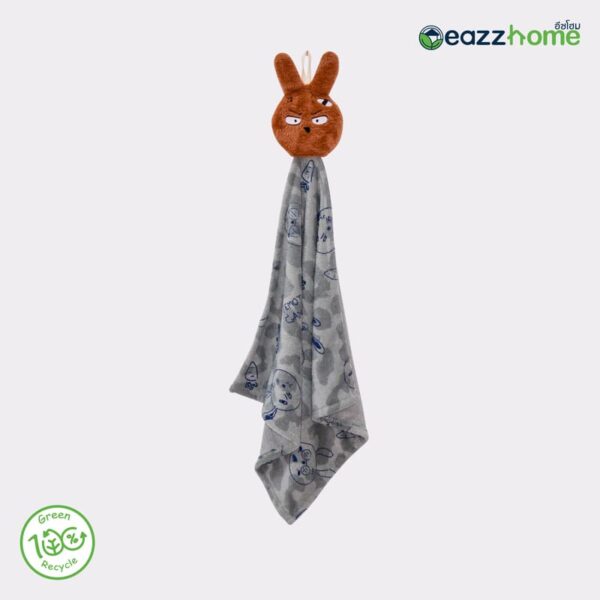 rabbit hand towel