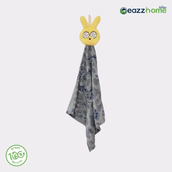 rabbit hand towel