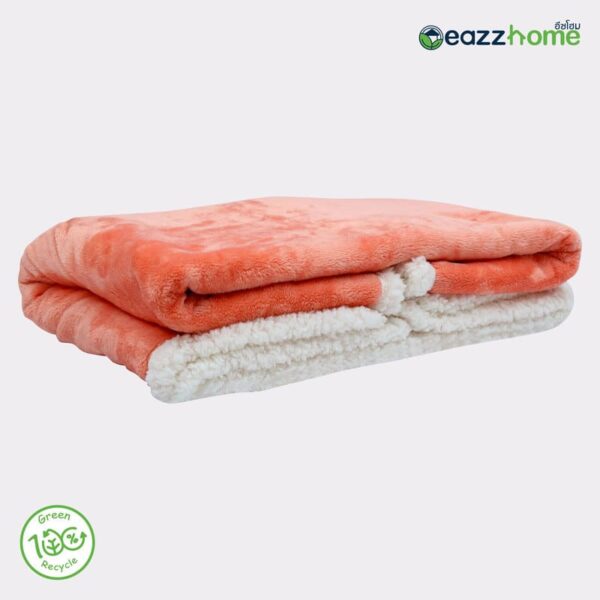 plush blanket sherpa old rose